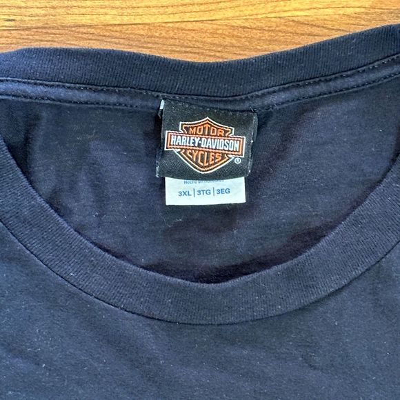 Harley-Davidson of Las Vegas 100% Cotton Size 3XL Camo Eagle Front/Back print - Picture 5 of 7